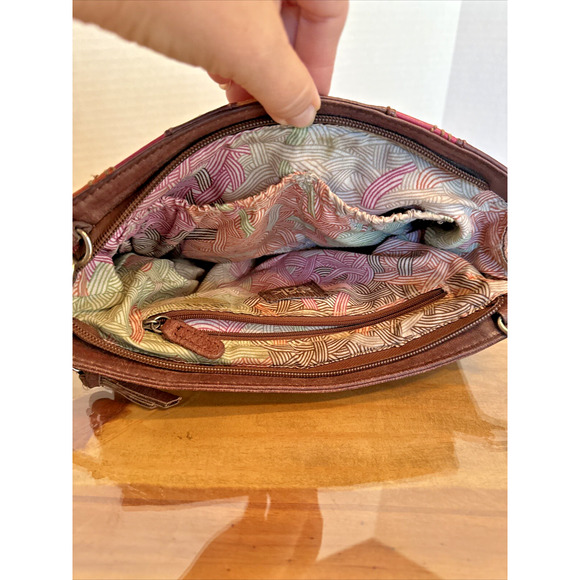 The Sak Leather Crossbody Adjustable Strap Purse - Picture 8 of 13